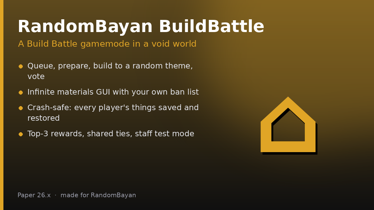 RandomBayan BuildBattle card