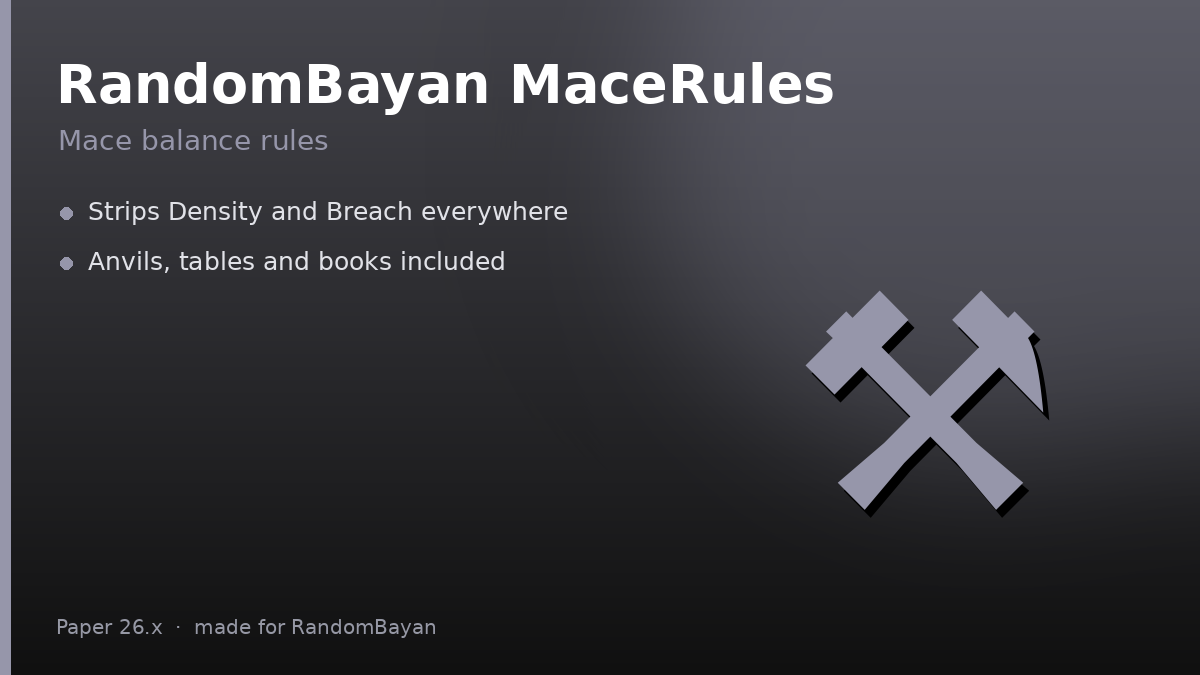 RandomBayan MaceRules card