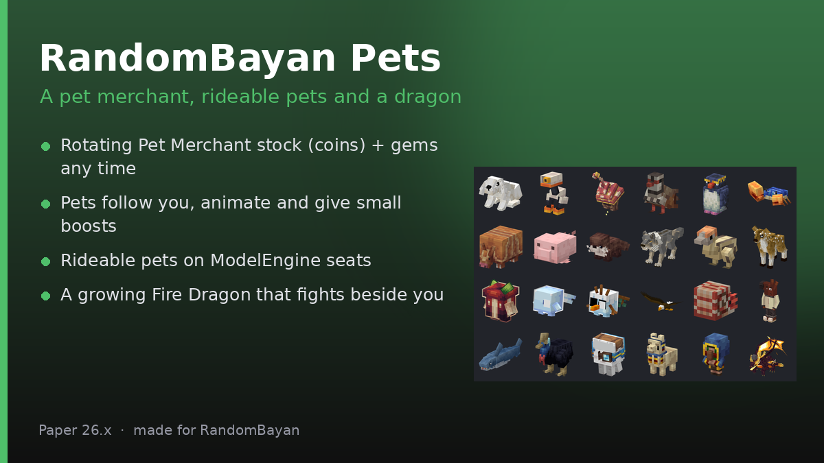 RandomBayan Pets card