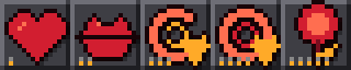 Lustborn ability icons