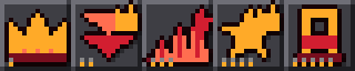 Prideborn ability icons